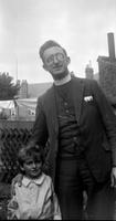 Ron Snell with his father