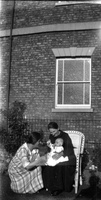 Ron Snell with mother and grandmother