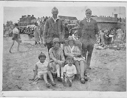 Nichols family on beach